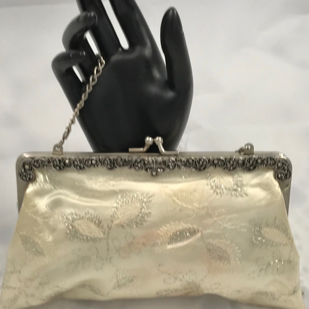 Vintage Vinyl Rhinestone Purse